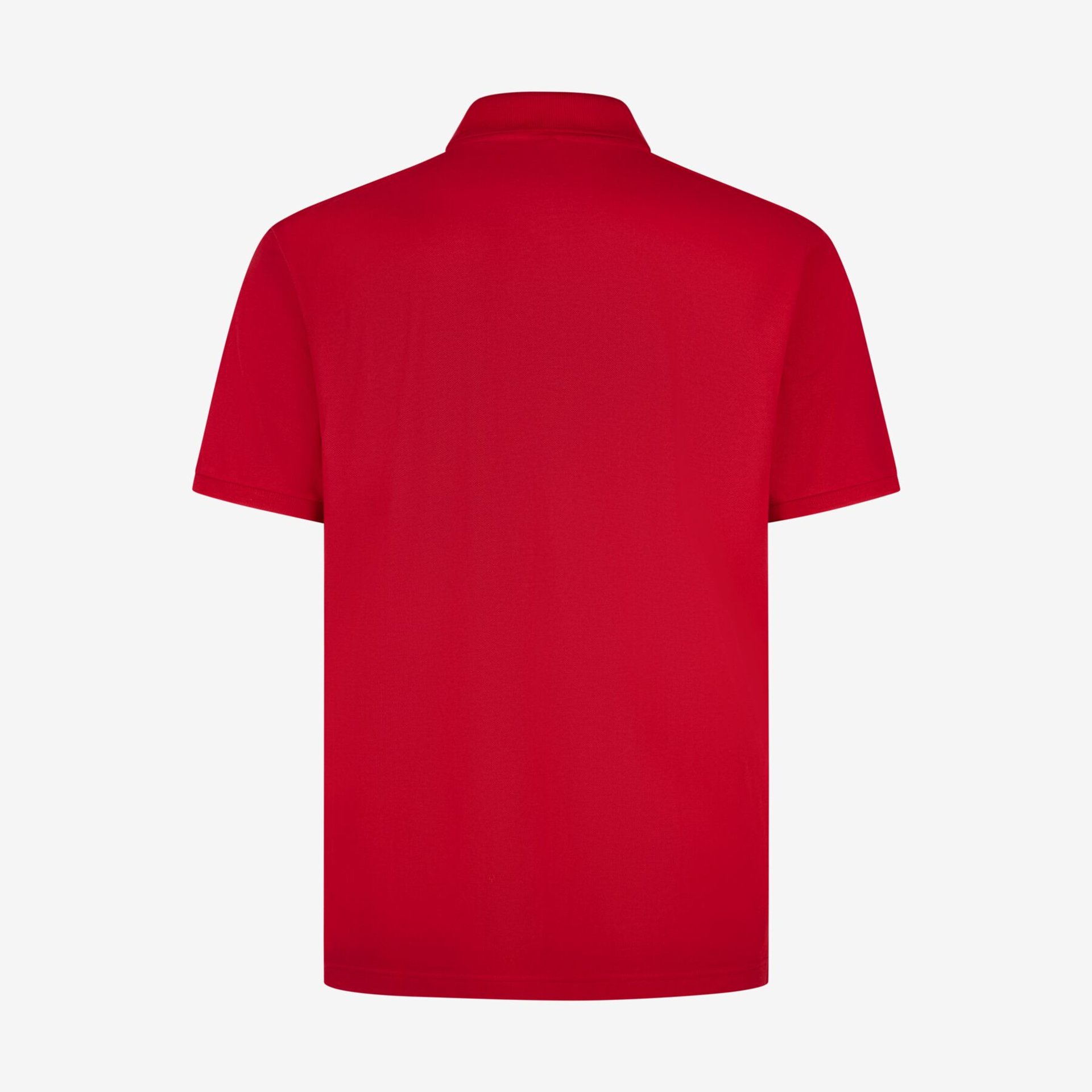 DANIEL Polo-Shirt einfarbig rot Gr. M