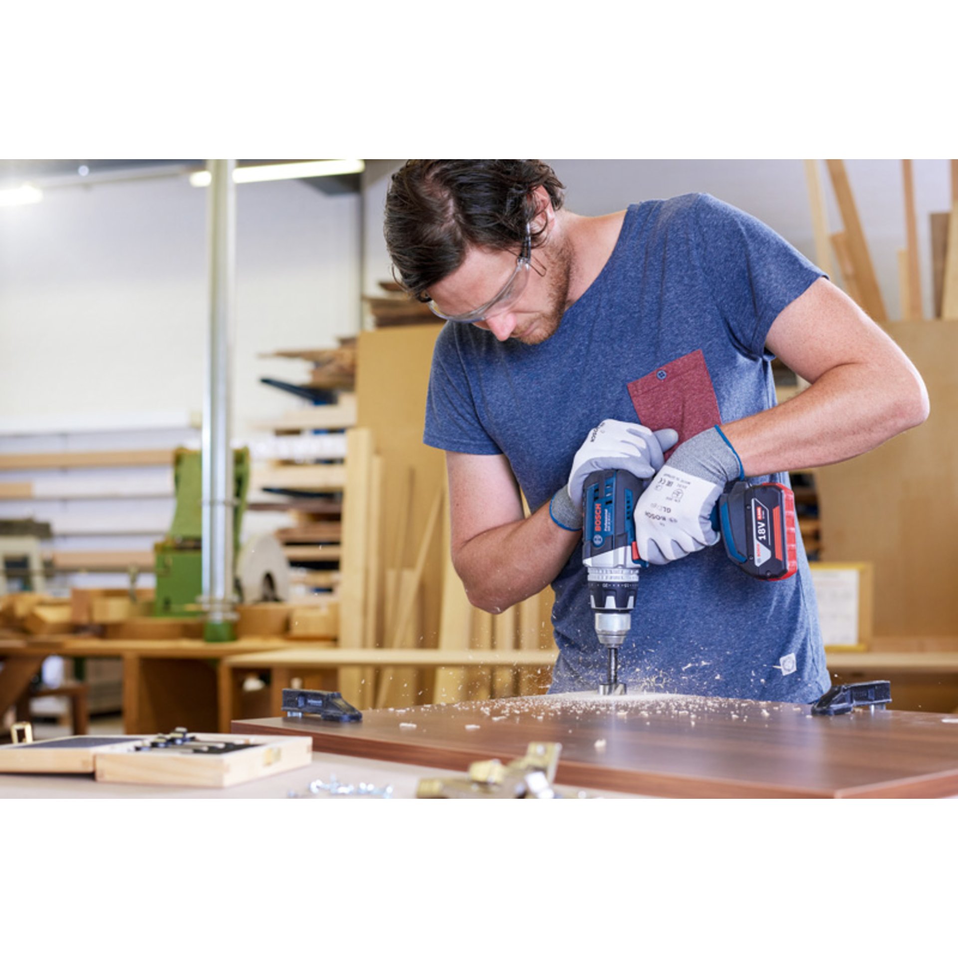 EXPERT Laminated Wood Scharnierlochbohrersatz, 15/20/25/30/35 x 60 x 90 mm, 5 St