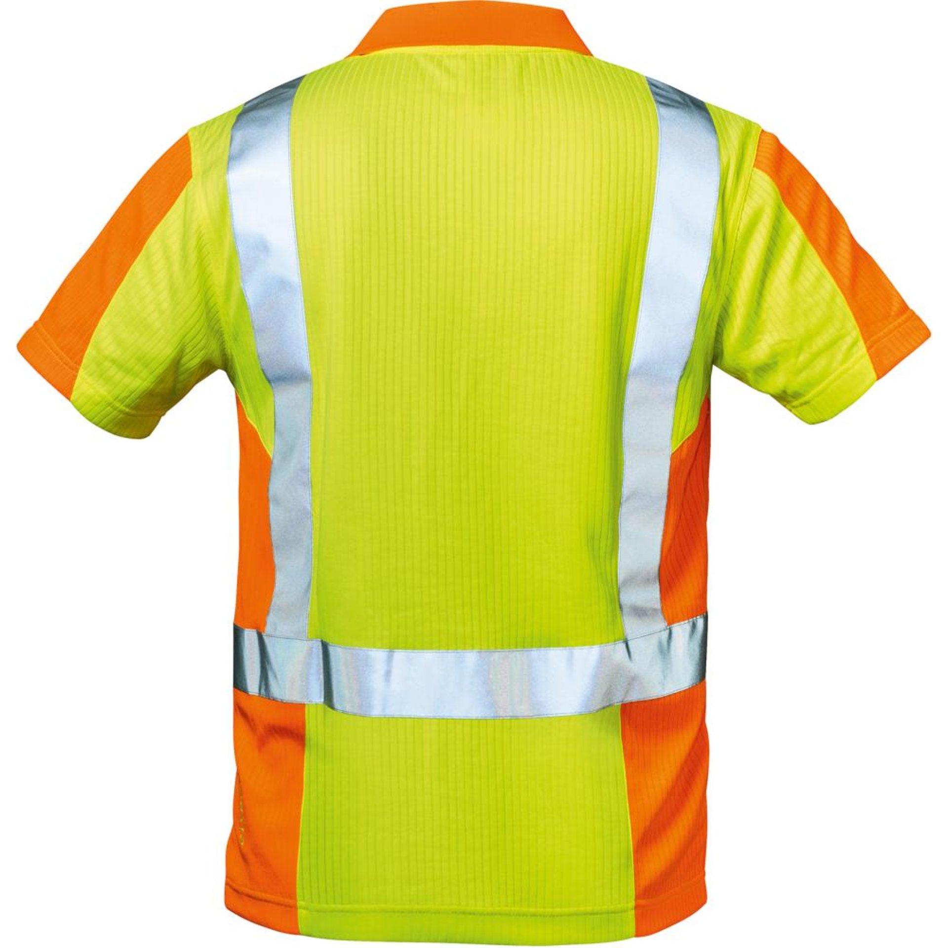 Warn-Poloshirt Zwolle, Gr. 2XL, gelb/orange