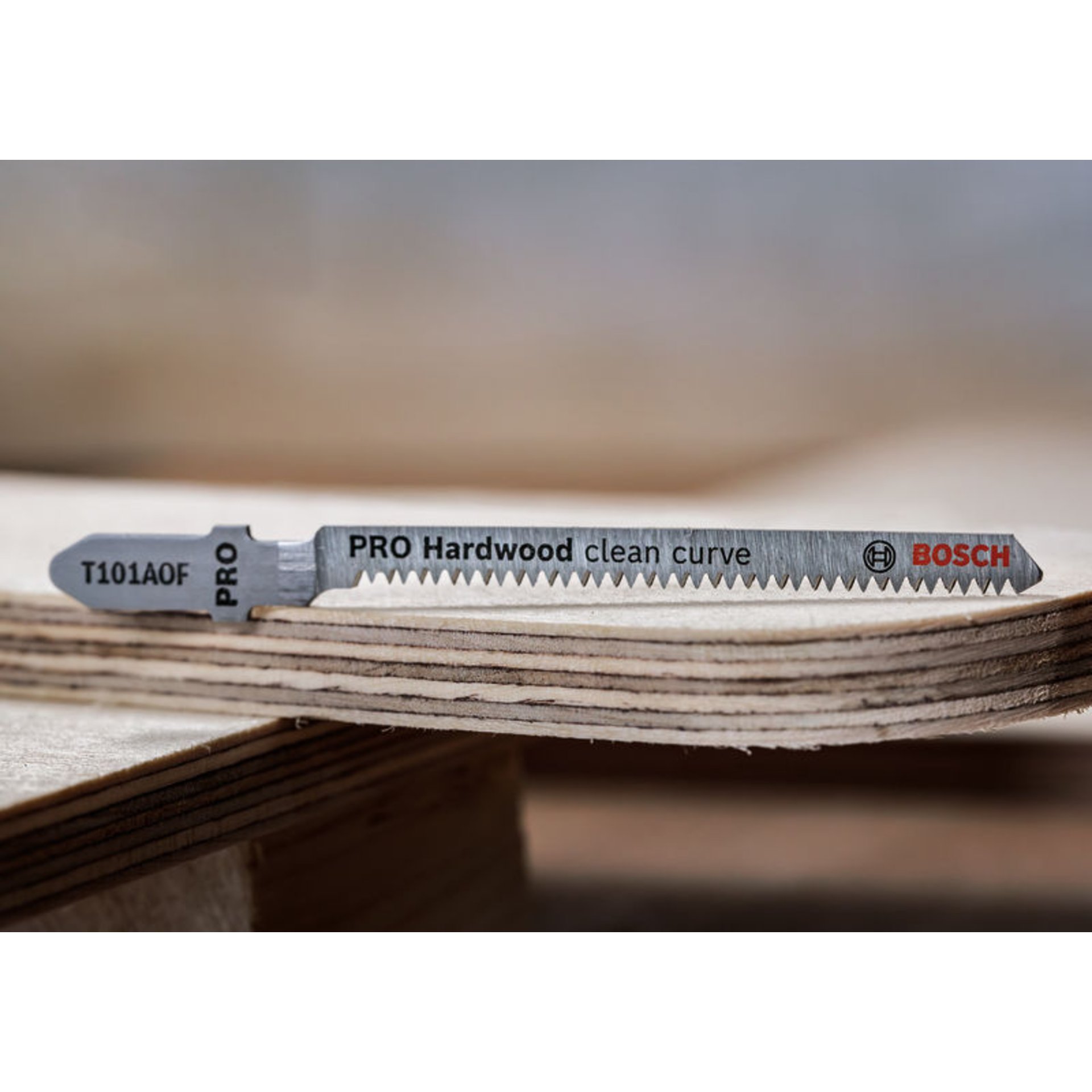 PRO Hardwood clean curve T101AOF Stichsägeblatt, 83 mm, 5-tlg.
