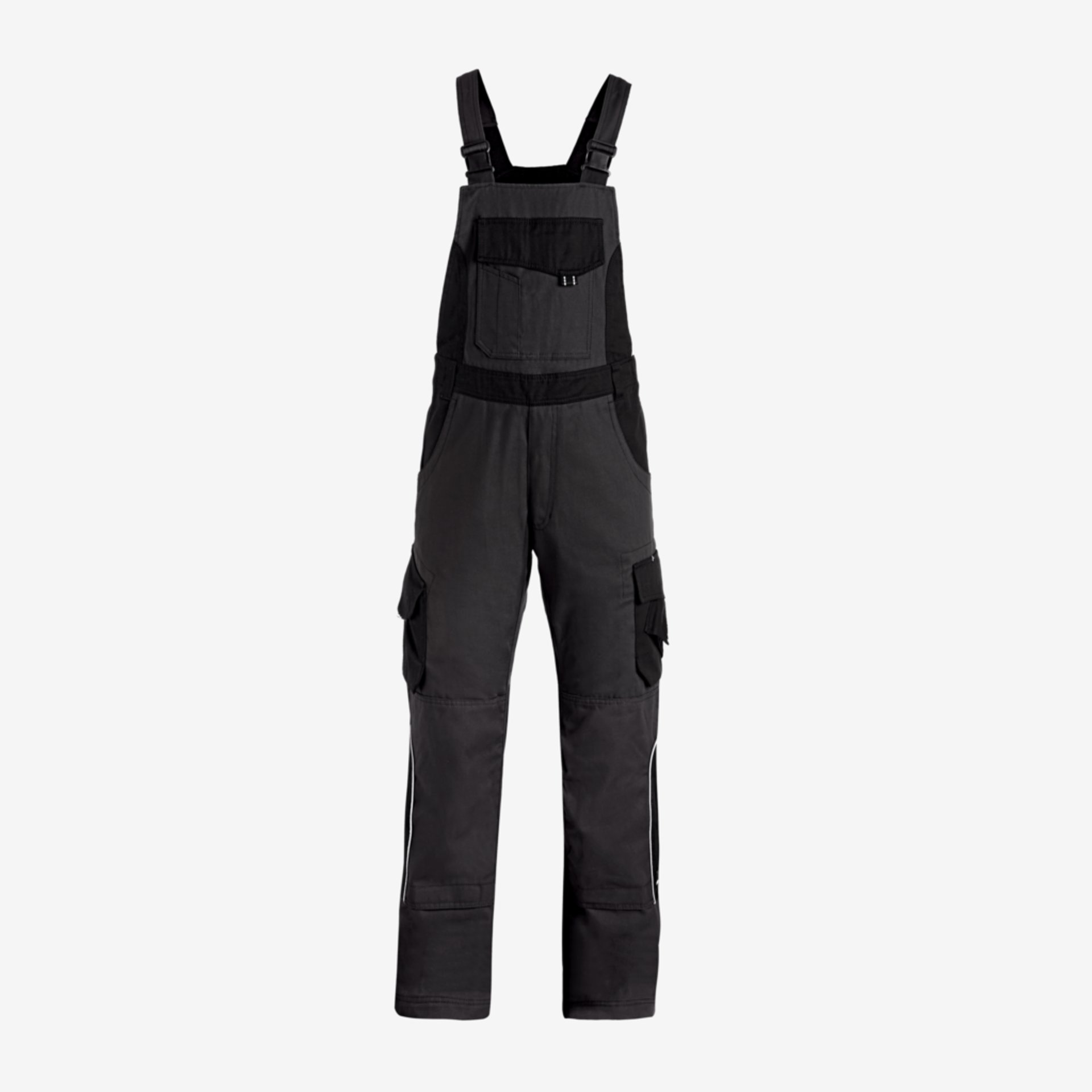 ECKHARD Latzhose anthrazit-schwarz 29