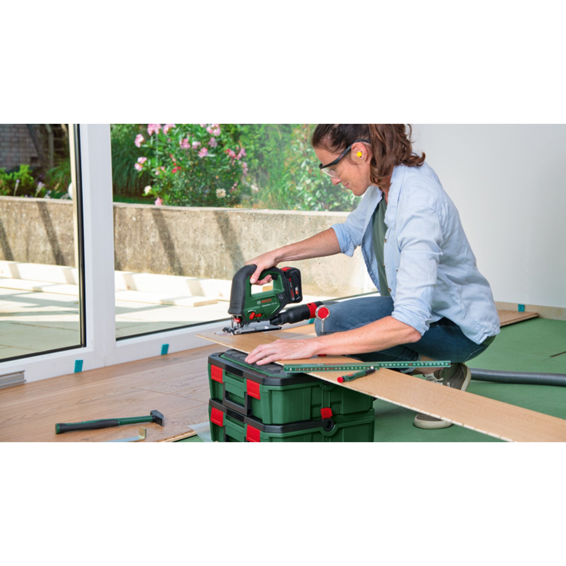 Akku-Stichsäge AdvancedSaw 18V-140, 1 x Akku PBA 18V 2.0Ah
