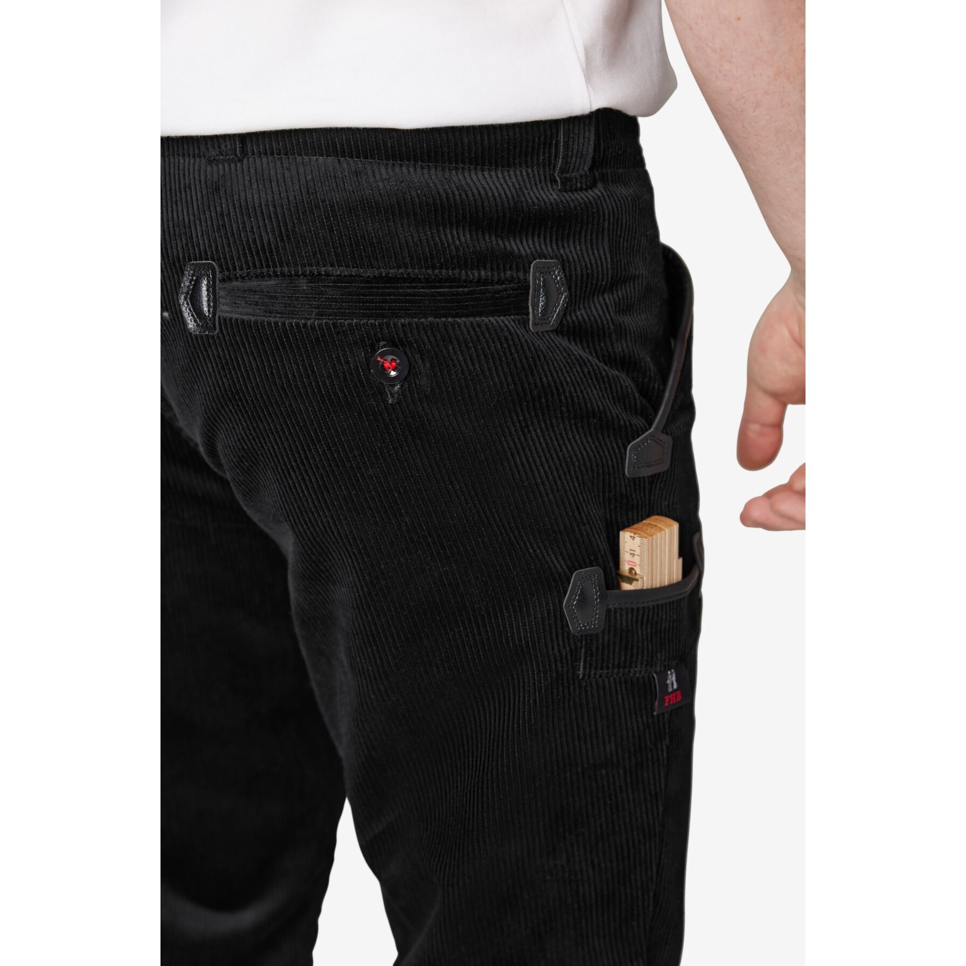 FALK Zunfthose Genuacord schwarz 64