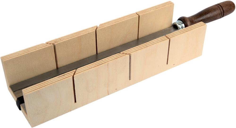 Fortis Schneidlade mit Feinsäge 300x57x40mm Fortis Schneidlade mit Feinsäge 300x57x40mm
